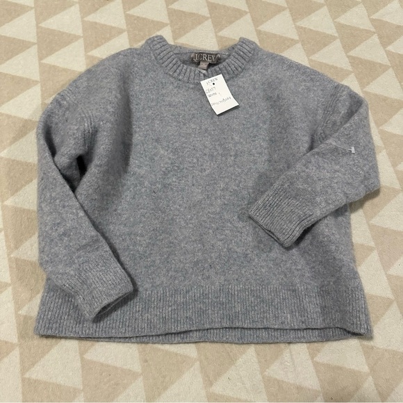 J crew Relaxed crewneck sweater in wool - Picture 2 of 4
